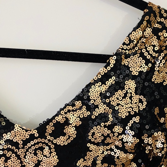 NWT. 🤎 Dynamite Glitz Cocktail Dress - Picture 3 of 6